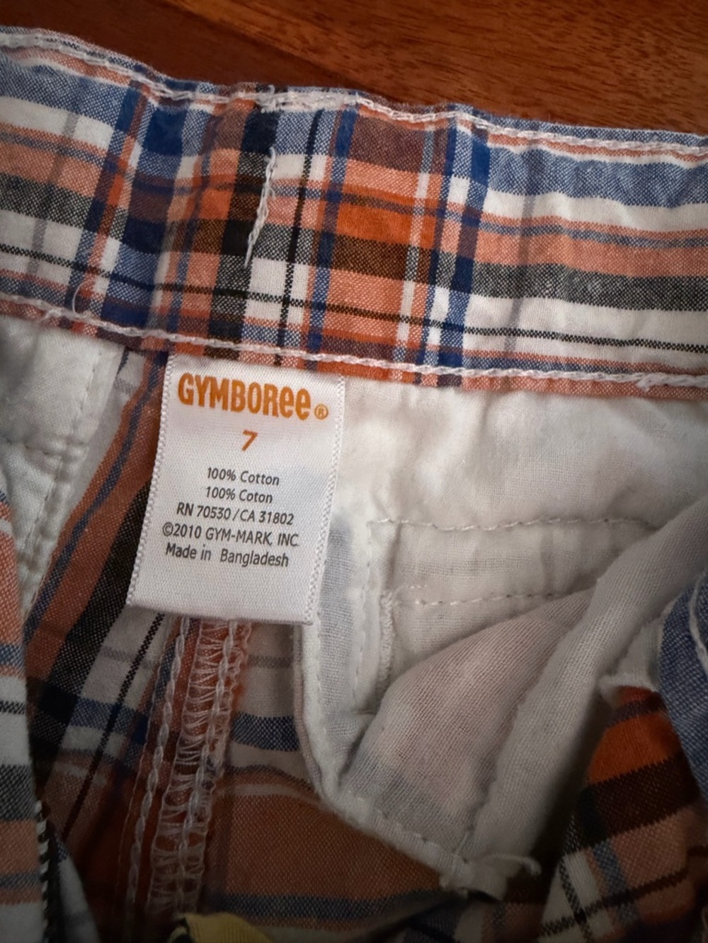 adidas Gymboree jack thomas Kids boys Shorts bundle sz 7 - Picture 6 of 7